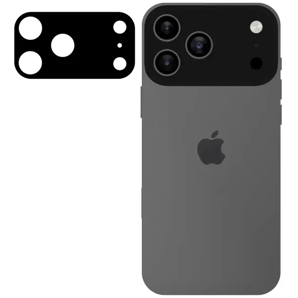 Szkło na aparat Bizon Glass Lens do Apple iPhone 17 Pro Max [2 PACK]