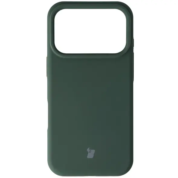 Silikonowe etui Bizon Soft Case do Apple iPhone 17 Pro ciemnozielone
