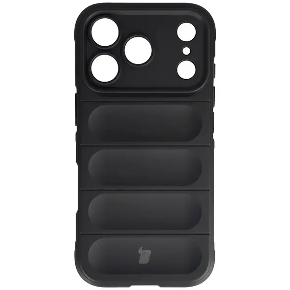 Pancerne etui Bizon Case Tur do Apple iPhone 17 Pro czarne