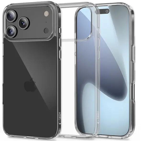 Etui Tech-Protect Flexair Hybrid do Apple iPhone 17 Pro Clear