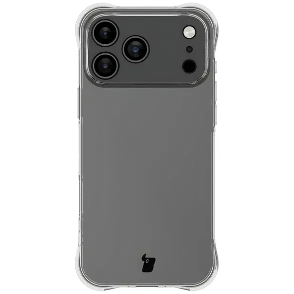 Elastyczne etui Bizon Case Salpa do Apple iPhone 17 Pro Max przezroczyste