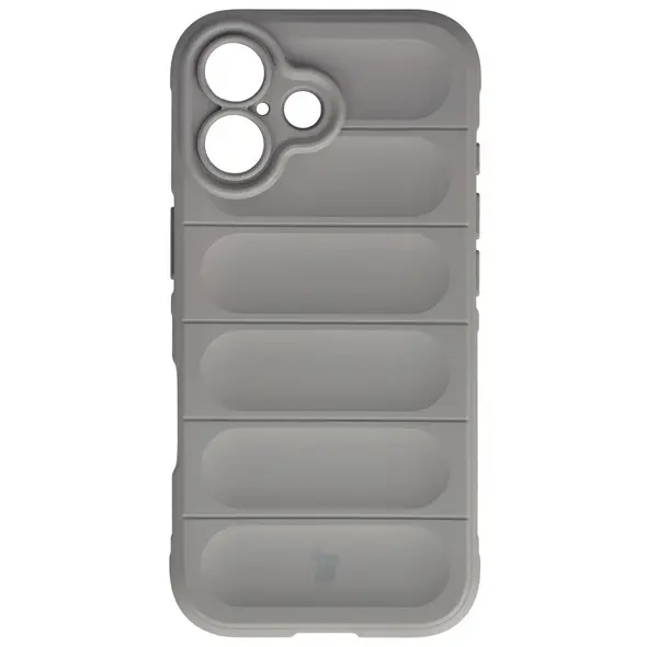 Pancerne etui Bizon Case Tur do Apple iPhone 17 jasnoszare