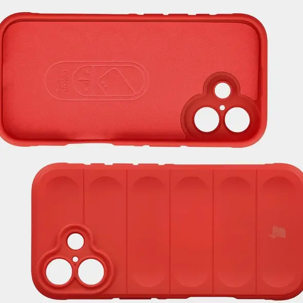 Pancerne etui Bizon Case Tur do Apple iPhone 17 czerwone