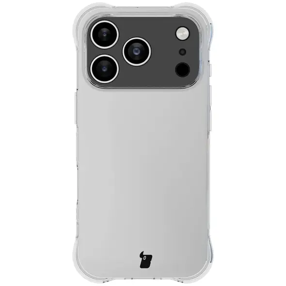 Elastyczne etui Bizon Case Salpa do Apple iPhone 17 Pro przezroczyste