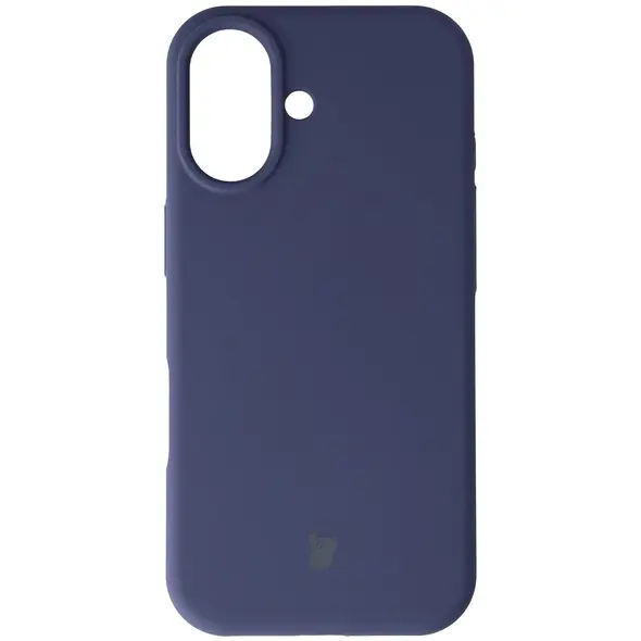 Silikonowe etui Bizon Soft Case do Apple iPhone 17 ciemnoniebieskie