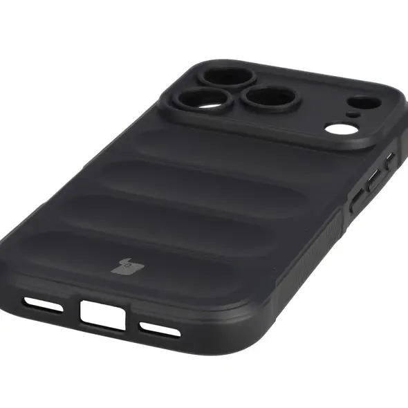 Pancerne etui Bizon Case Tur do Apple iPhone 17 Pro czarne