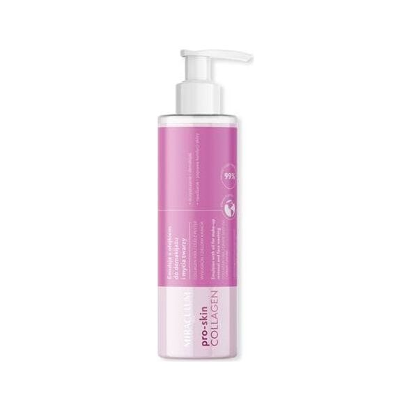 Miraculum  Collagen Pro-Skin Emulsja z olejkiem do demakijażu i mycia twarzy 200ml