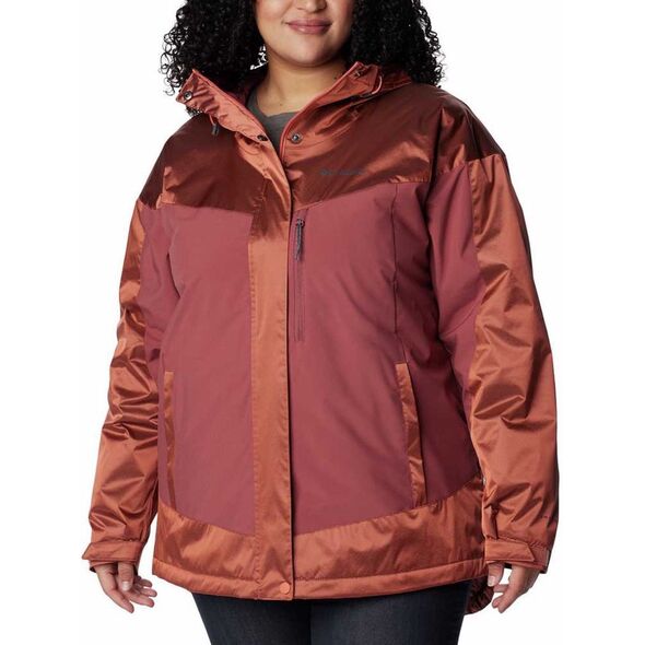 Γυναικείο μπουφάν Columbia Point Park Insulated Jacket - faded peach sheen/beetroot