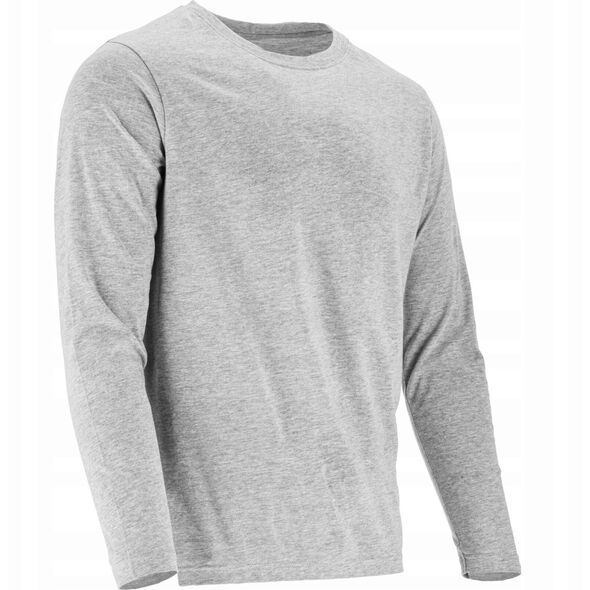 Koszulka z dł. rękawem, szara, "2xl", ce, lahti