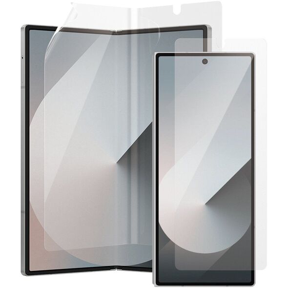 Zestaw ochronny PanzerGlass FlipFoldFlex 2w1 Szkło Classic Fit + Folia Ultra-Wide Fit TPU do Samsung Galaxy Fold7