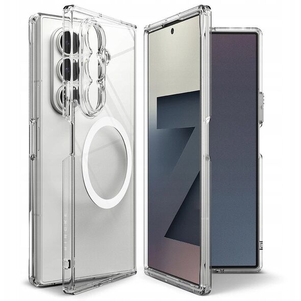 Etui Ringke Fusion Magnetic MagSafe do Samsung Galaxy Z Fold 7 Clear