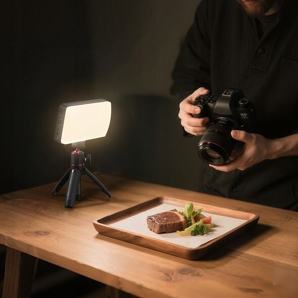 Lampa Led 20w Rgb Video 1800-9000k Do Telefonu Aparatu Kamery / Ulanzi K20rgb