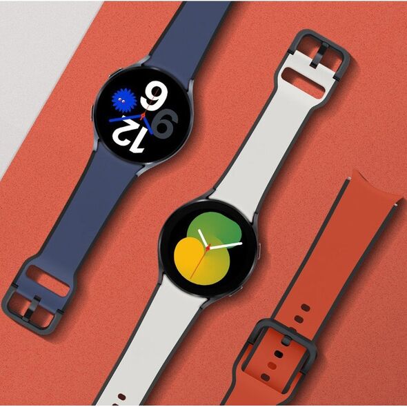 Samsung Samsung pasek Two-tone Sport Band do Samsung Galaxy Watch 4 / 4 Classic / 5 / 5 Pro (20mm, M/L) piaskowy (ET-STR91LJEGEU)