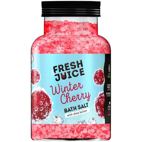 ELFA PHARM Fresh juice sól do kąpieli zimowa wiśnia 700g