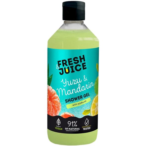 ELFA PHARM FRESH JUICE Żel pod prysznic yuzu i mandarynka 473ml