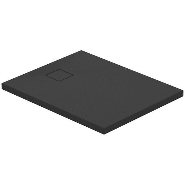 Σετ C259 Μπροτζίκ Προστ Τάκο Σλιμ 100x80x4,5 Μαύρο Ματ + Σιφόν (VIRT)