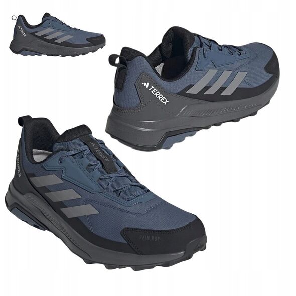 Buty męskie adidas TERREX Anylander RAIN.RDY - wond steel/grey three/core blk