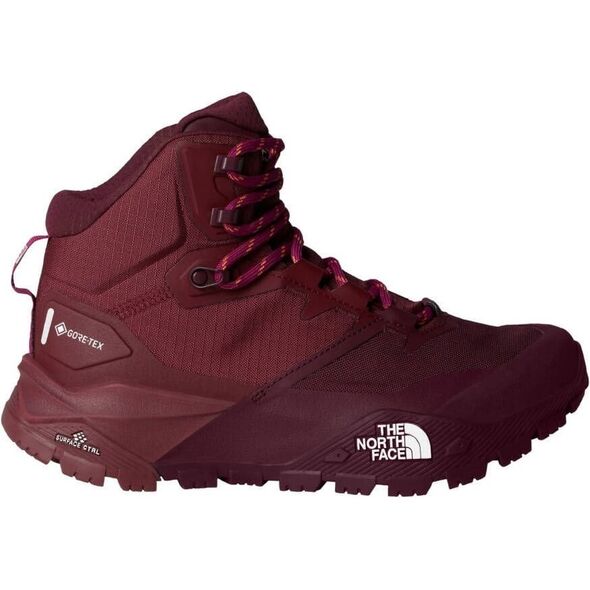 Buty trekkingowe damskie wysokie The North Face OffTrail Hike Mid GTX - sumac/alpine plum
