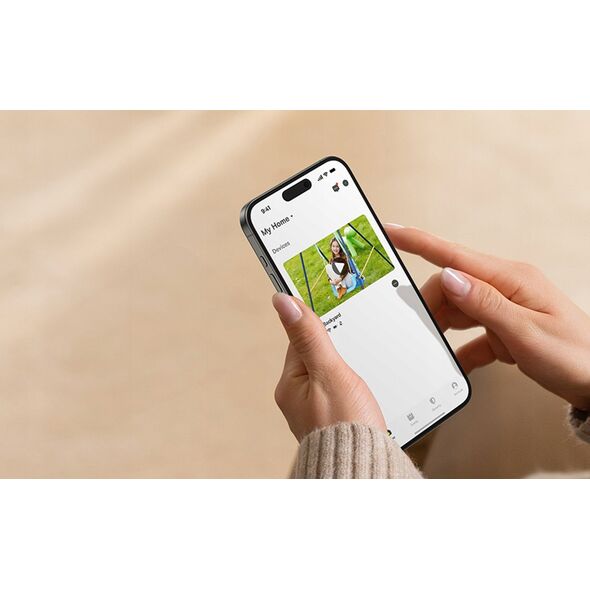 Zewnętrzna kamera Baseus Security S1 2K – biała