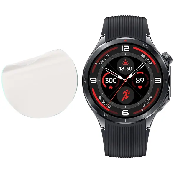 Folia matowa Bizon Glass Watch Film Sun do OnePlus Watch 3 [2 PACK]