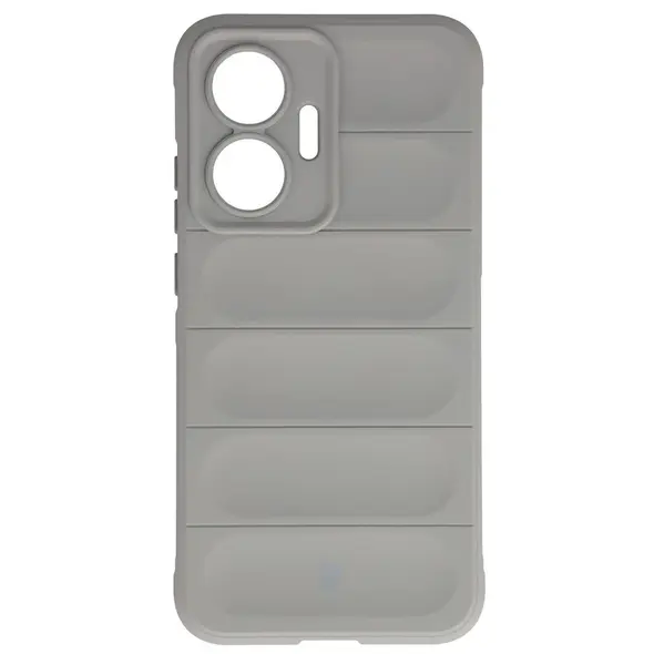 Pancerne etui Bizon Case Tur do Xiaomi POCO F7 jasnoszare