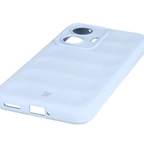 Pancerne etui Bizon Case Tur do Xiaomi POCO F7 jasnoniebieskie