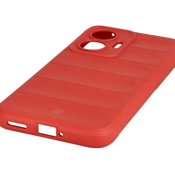 Pancerne etui Bizon Case Tur do Xiaomi POCO F7 czerwone