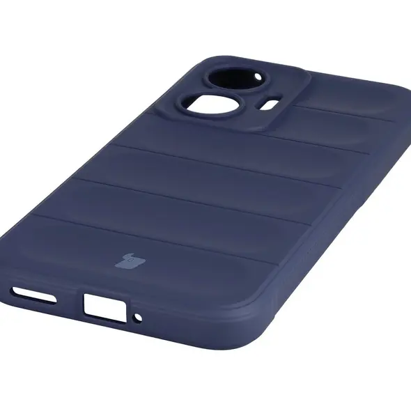 Pancerne etui Bizon Case Tur do Xiaomi POCO F7 granatowe
