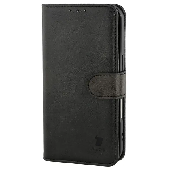 Etui z klapką Bizon Case Pocket do Apple iPhone 17 czarne