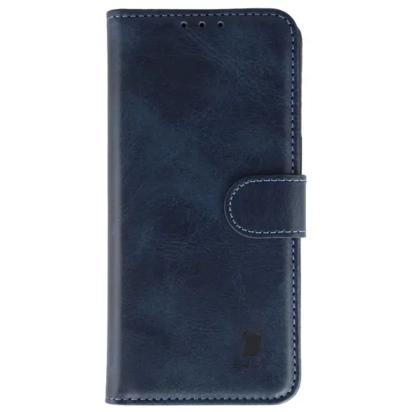 Etui z klapką Bizon Case Pocket do Apple iPhone 17 granatowe