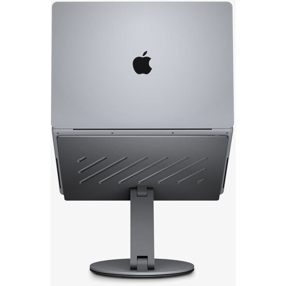 Spigen LD204H Laptop Stand Hub - Podstawka / stojak pod laptopa z Hubem 6 w 1 (Space Grey)