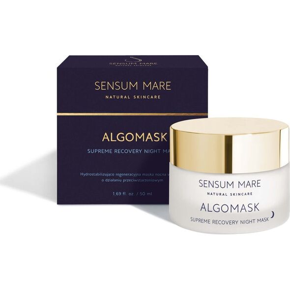 Sensum Mare Sensum Mare - Algomask hydrostabilizująco regeneracyjna maska nocna - 50 ml uniwersalny