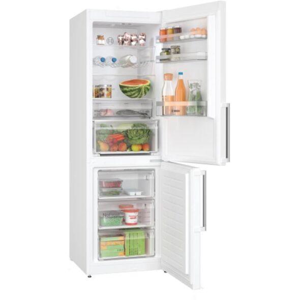 Lodówka Bosch Bosch KGN367WCT Series 4, fridge freezer (white)