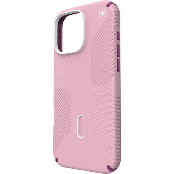 Speck Speck Presidio2 Grip ClickLock & MagSafe - Etui iPhone 16 Pro Max (Wednesday Pink / Boysenberry Purple / White)