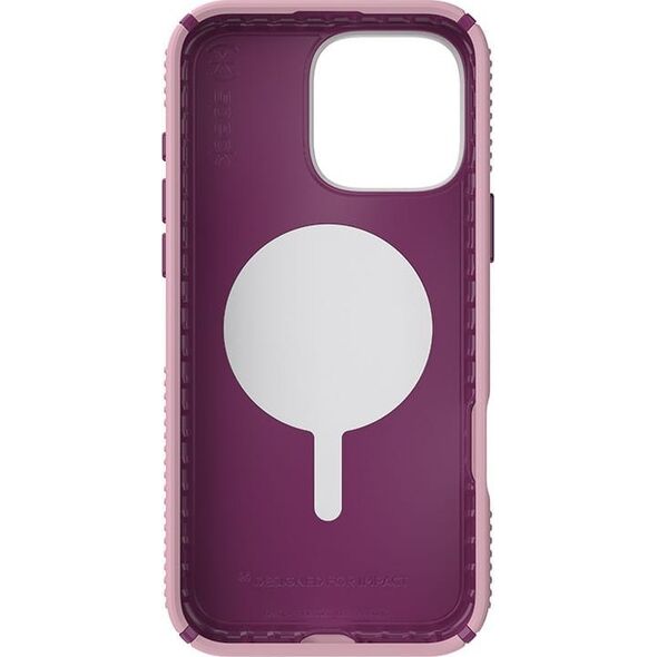 Speck Speck Presidio2 Grip ClickLock & MagSafe - Etui iPhone 16 Pro Max (Wednesday Pink / Boysenberry Purple / White)