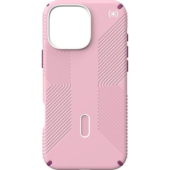 Speck Speck Presidio2 Grip ClickLock & MagSafe - Etui iPhone 16 Pro Max (Wednesday Pink / Boysenberry Purple / White)