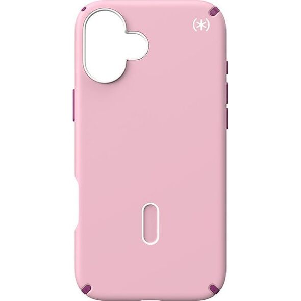 Speck Speck Presidio2 Pro ClickLock & MagSafe - Etui iPhone 16 Plus (Wednesday Pink / Boysenberry Purple / White)