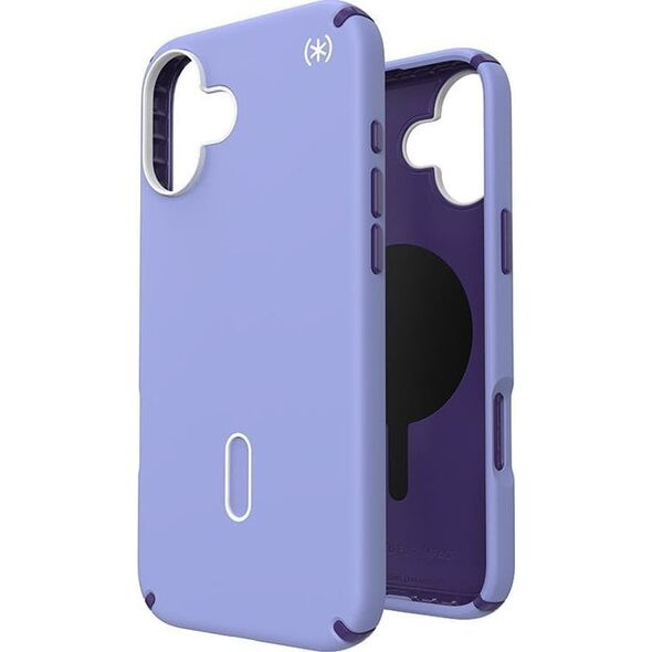 Speck Speck Presidio2 Pro ClickLock & MagSafe - Etui iPhone 16 Plus (Future Lavender / Cassis Purple / White)