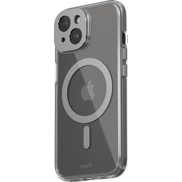 Moshi Moshi iGlaze MagSafe - Etui iPhone 15 (Meteorite Gray)