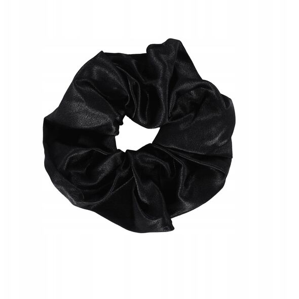 SISTER YOUNG_Lilu satynowa gumka do włosów scrunchie Black