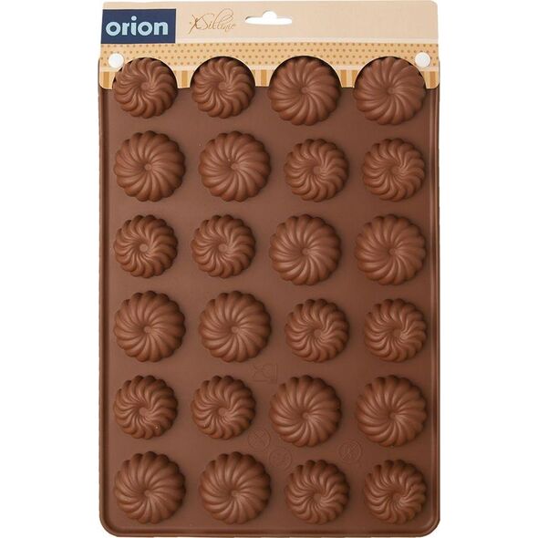 Orion Forma SILIKONOWA do pieczenia ciastek ciasteczek kruchych 24 sztuki