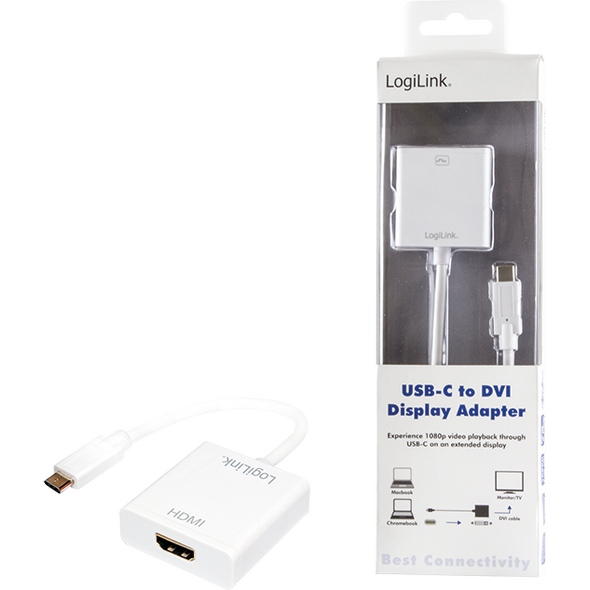 Kabel USB LogiLink USB-C - Czarny (UA0245)