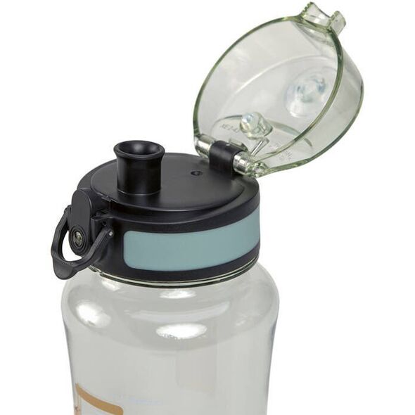 Lassig Zestaw na lunch Lunchbox + Tritanowa butelka - bidon 460 ml Tiny Drivers Spychacz
