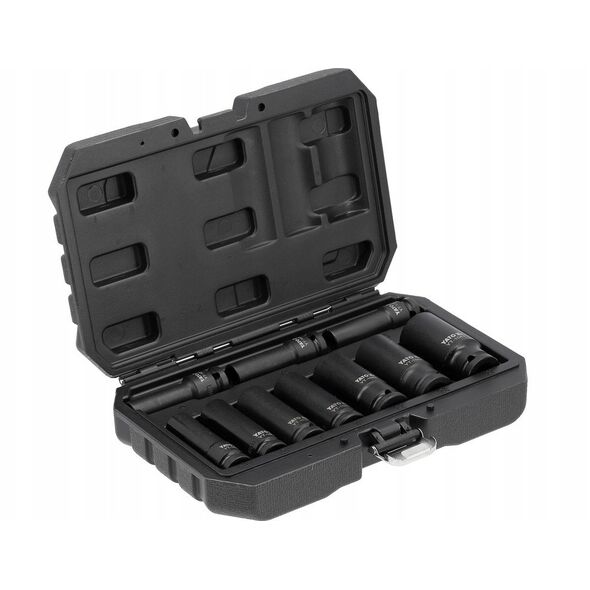 KOMPLET NASADEK UDAROWYCH 1/2'' DŁUGICH 10 SZT. 10-27MM