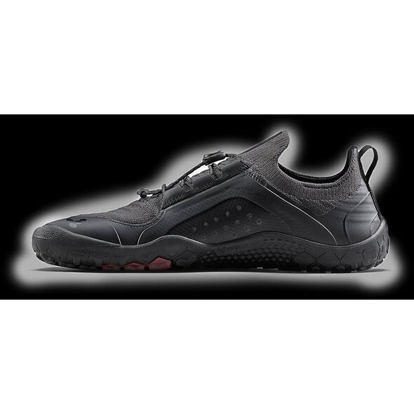 Γυναικεία παπούτσια trail Vivobarefoot Primus Trail Knit FG - obsidian/obsidian
