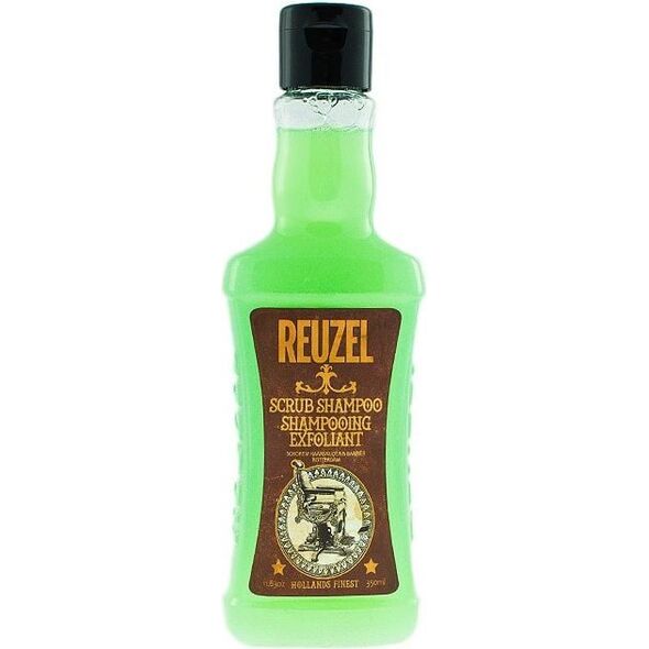Reuzel Hollands Finest Scrub Shampoo Oczyszczający szampon do włosów 350ml