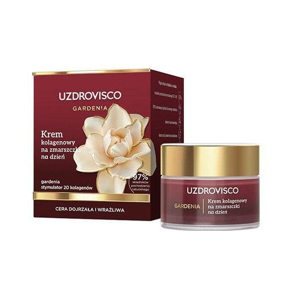 UZDROVISCO_Gardenia krem kolagenowy na zmarszczki na dzień 50ml