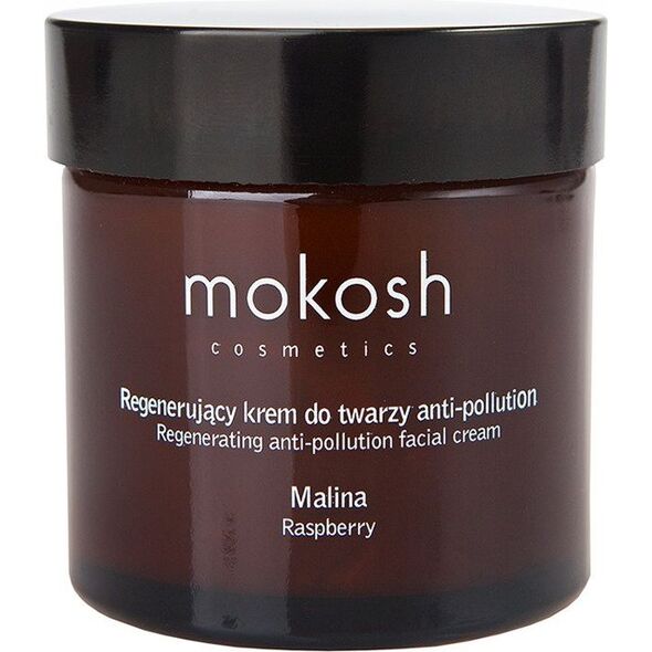 Mokosh Regenerujący krem do twarzy antipollution Malina 60 ml