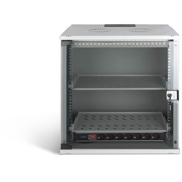 DIGITUS Netzwerk-Set 483 mm (19") - 12HE, 540x400 mm (BxT)we