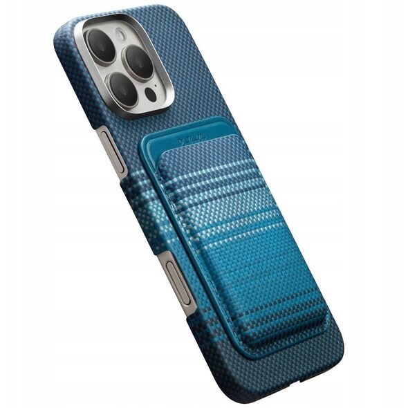Portfel magnetyczny PITAKA Woven Wallet MagSafe do telefonu moonrise